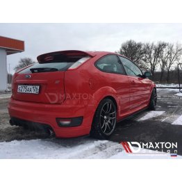 Накладки сплиттеры на пороги на Ford Focus II ST